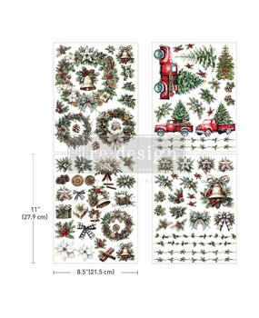 Re-Design with Prima Home For The Holidays 8,5x11 Inch Middy Plus Transfers (4pcs) (683771) Re-Design with Prima Home For The Holidays 8,5x11 Inch Middy Plus Transfers (4pcs) (683771)