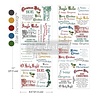 Re-Design with Prima Noel In Script 8,5x11 Inch Middy Plus Transfers (4pcs) (685911)