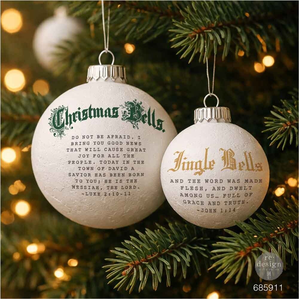 Re-Design with Prima Noel In Script 8,5x11 Inch Middy Plus Transfers (4pcs) (685911)