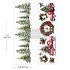 Hometown Holiday 3,25x11,5 Inch Luxe Transfers (2pcs) (684242)