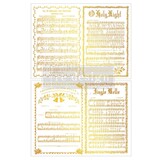 Re-Design with Prima Kacha Yuletide Symphony 8,5x11 Inch Middy Foil Transfers (2pcs) (684167)