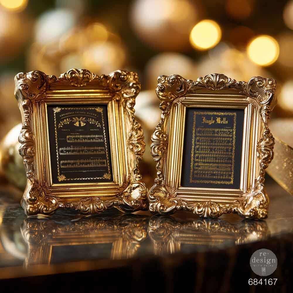 Re-Design with Prima Kacha Yuletide Symphony 8,5x11 Inch Middy Foil Transfers (2pcs) (684167) Re-Design with Prima Kacha Yuletide Symphony 8,5x11 Inch Middy Foil Transfers (2pcs) (684167)