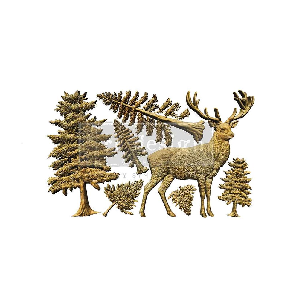 Re-Design with Prima Stag Of The Highlands 5x8 Inch Decor Moulds (684778) Re-Design with Prima Stag Of The Highlands 5x8 Inch Decor Moulds (684778)