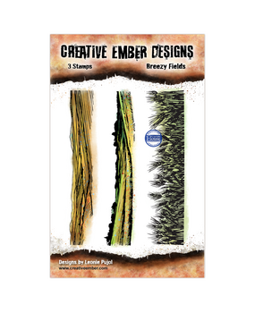 Creative Ember Designs The Travelers A7 Stamp Set Breezy Fields by Leonie Pujol (CEDTP0016)