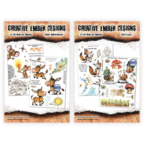 Creative Ember Designs The Travelers A4 Pack Complete Collection by Leonie Pujol (COMPLETE-CED26) Creative Ember Designs The Travelers A4 Pack Complete Collection by Leonie Pujol (COMPLETE-CED26)