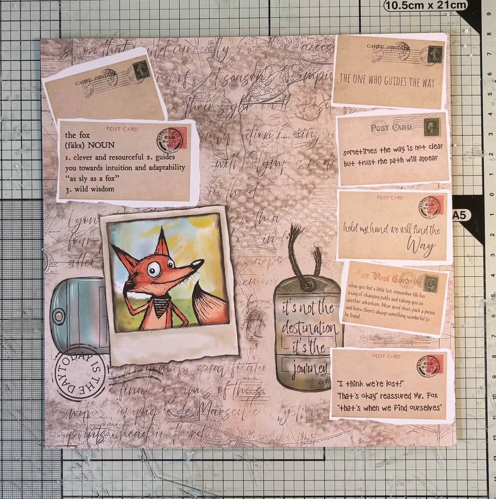 Creative Ember Designs The Travelers 20x20cm Art Journal The Travellers by Leonie Pujol (CEDTJ001) Creative Ember Designs The Travelers 20x20cm Art Journal The Travellers by Leonie Pujol (CEDTJ001)