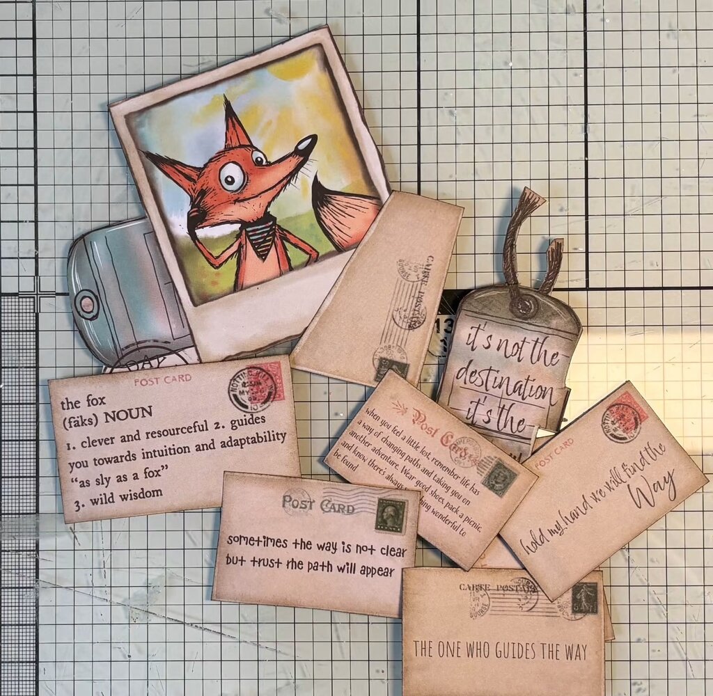 Creative Ember Designs The Travelers 20x20cm Art Journal The Travellers by Leonie Pujol (CEDTJ001) Creative Ember Designs The Travelers 20x20cm Art Journal The Travellers by Leonie Pujol (CEDTJ001)