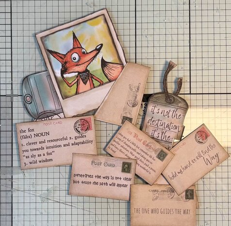 Creative Ember Designs The Travelers 20x20cm Art Journal The Travellers by Leonie Pujol (CEDTJ001) Creative Ember Designs The Travelers 20x20cm Art Journal The Travellers by Leonie Pujol (CEDTJ001)