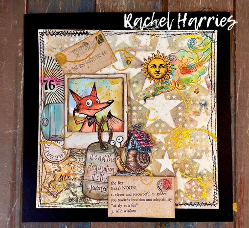 Creative Ember Designs The Travelers 20x20cm Art Journal The Travellers by Leonie Pujol (CEDTJ001) Creative Ember Designs The Travelers 20x20cm Art Journal The Travellers by Leonie Pujol (CEDTJ001)