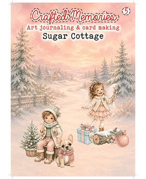 Creatief Art Sugar Cottage Art Journaling Book Crafted Memories (CM-BOEK-005)