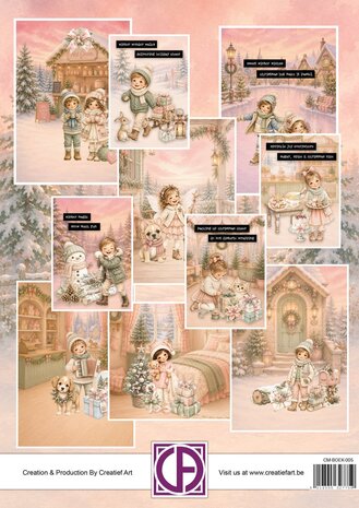 Creatief Art Sugar Cottage Art Journaling Book Crafted Memories (CM-BOEK-005) Creatief Art Sugar Cottage Art Journaling Book Crafted Memories (CM-BOEK-005)