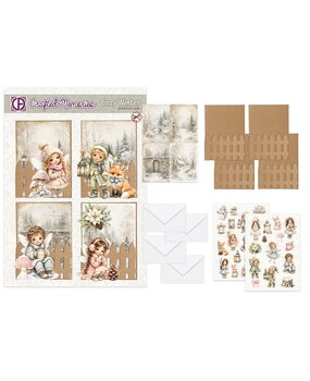 Creatief Art Cozy Winter Card Kit Crafted Memories (CM-KIT-005)
