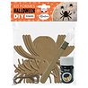 Aladine DIY Deco Set MDF Shapes Halloween Spider (85641)