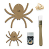 Aladine DIY Deco Set MDF Shapes Halloween Spider (85641)