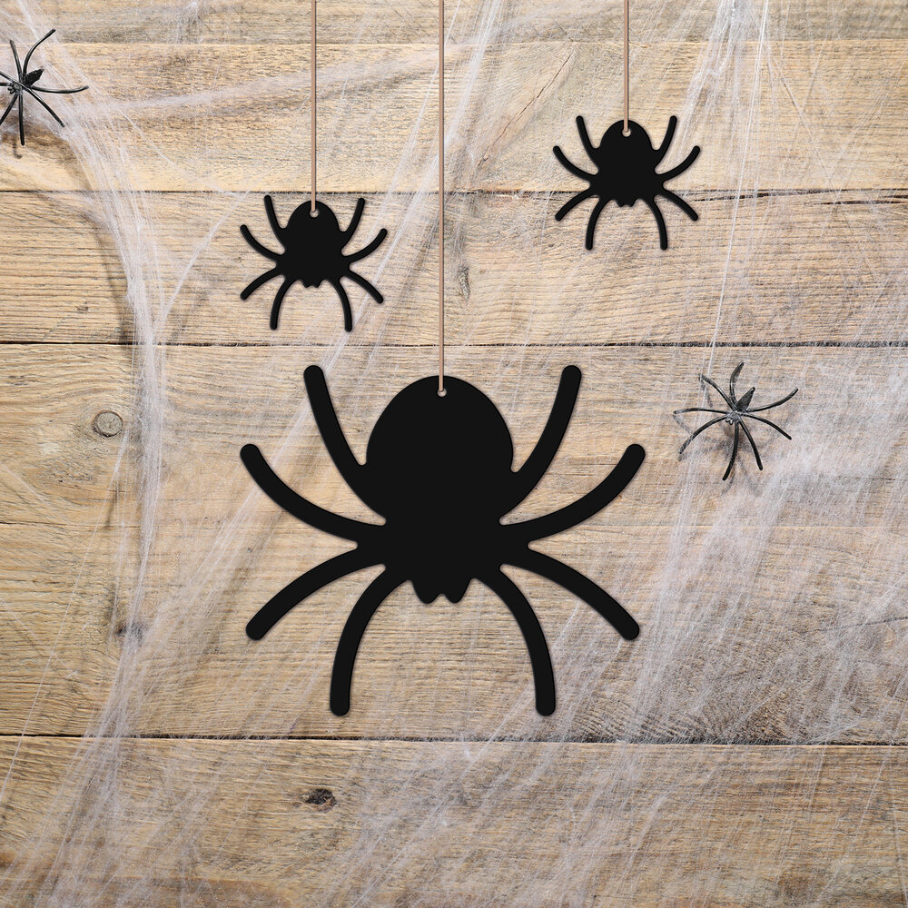 Aladine DIY Deco Set MDF Shapes Halloween Spider (85641)