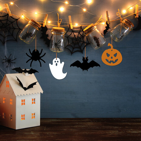 Aladine DIY Deco Set Little MDF Shapes Halloween (85643) Aladine DIY Deco Set Little MDF Shapes Halloween (85643)