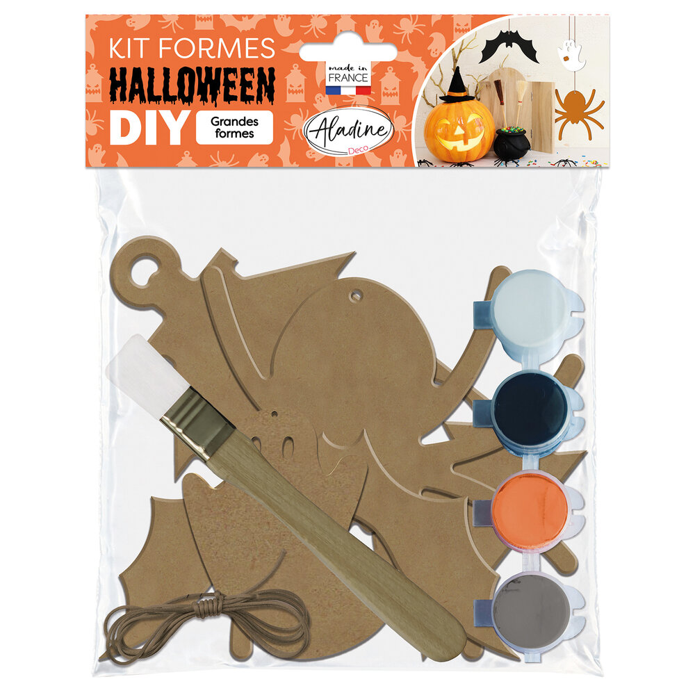 Aladine DIY Deco Set Big MDF Shapes Halloween Shapes (85644) Aladine DIY Deco Set Big MDF Shapes Halloween Shapes (85644)