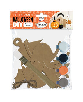 Aladine DIY Deco Set Big MDF Shapes Halloween Shapes (85644)