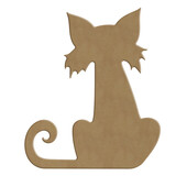 Gomille Halloween MDF Shapes 14x16cm Meow-Lloween (4298)