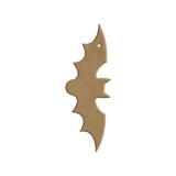Gomille Halloween MDF Shapes 4x10 cm Vertical Bat (4306)