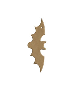 Gomille Halloween MDF Shapes 4x10 cm Vertical Bat (4306)