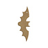 Halloween MDF Shapes 4x10 cm Vertical Bat (4306) Halloween MDF Shapes 4x10 cm Vertical Bat (4306)