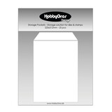 HobbyGros Storage Storage Pockets 225x312mm (25pcs) (SS148)