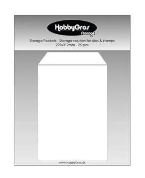 HobbyGros Storage Storage Pockets 225x312mm (25pcs) (SS148) HobbyGros Storage Storage Pockets 225x312mm (25pcs) (SS148)