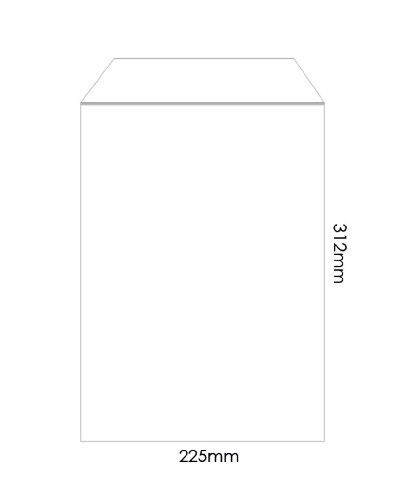 HobbyGros Storage Storage Pockets 225x312mm (25pcs) (SS148)