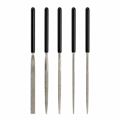 HobbyGros Storage Diamond Files (5pcs) (HGT045)