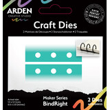 Arden Creative Studio Maker Series Craft Die Set BindRight by Katie Pertiet (ACSCD0035)