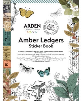 Arden Creative Studio Amber Ledgers Sticker Book by Katie Pertiet (ACSSB0003)
