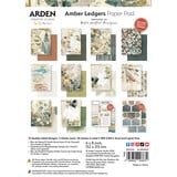 Arden Creative Studio Amber Ledgers 6x8 Inch Paper Pad by Katie Pertiet (ACSPP0033)