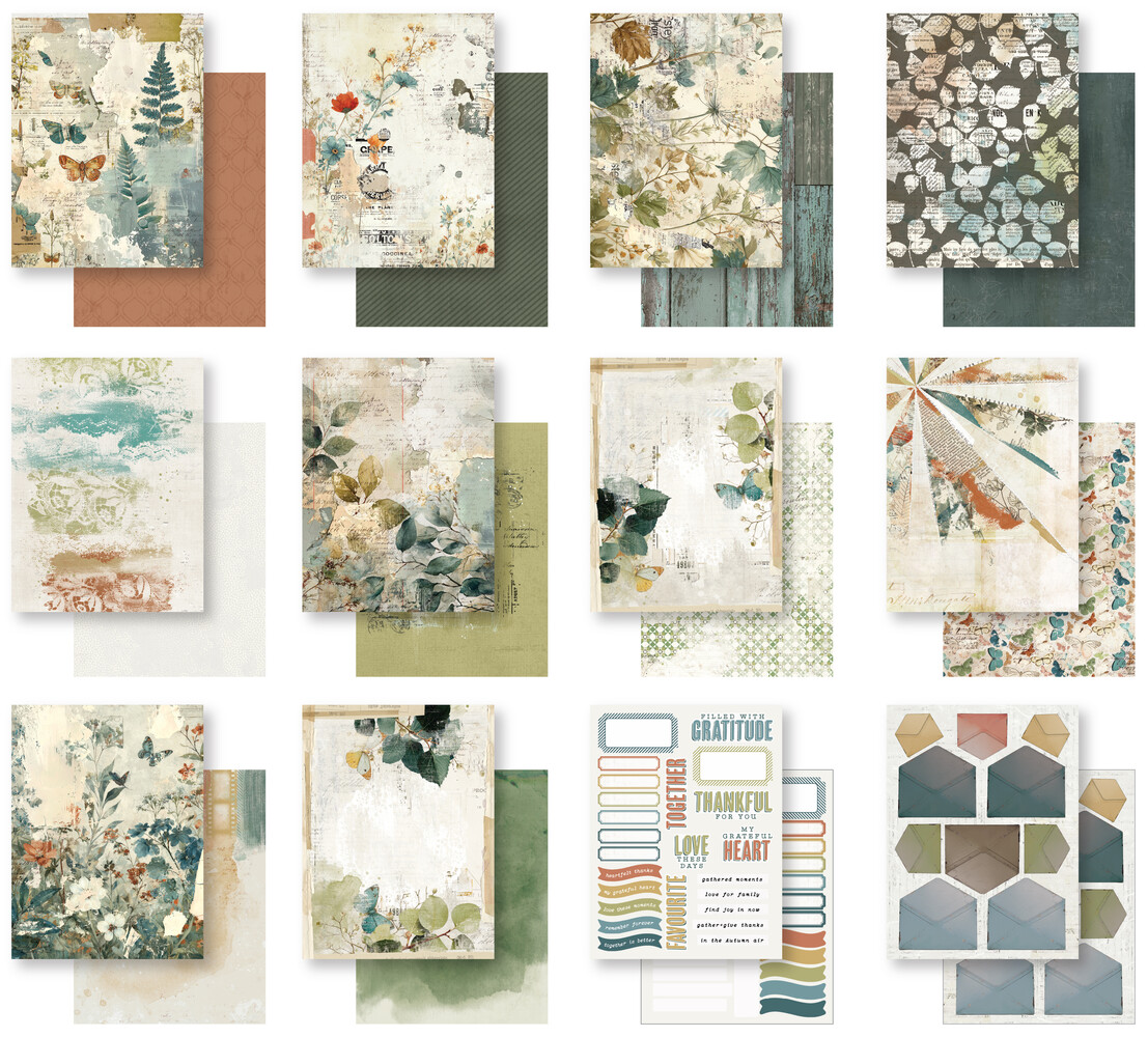 Arden Creative Studio Amber Ledgers 6x8 Inch Paper Pad by Katie Pertiet (ACSPP0033) Arden Creative Studio Amber Ledgers 6x8 Inch Paper Pad by Katie Pertiet (ACSPP0033)