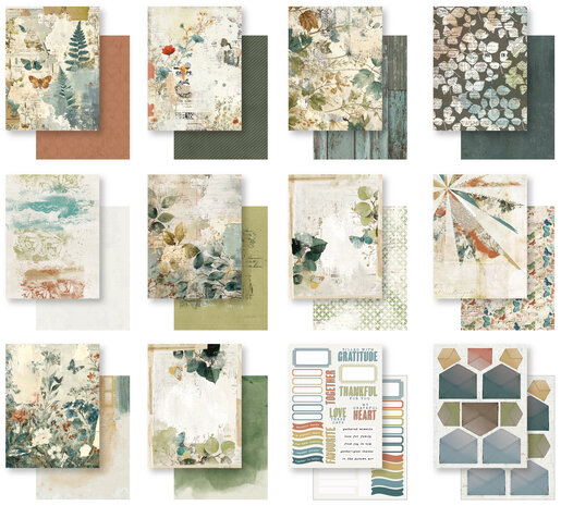 Arden Creative Studio Amber Ledgers 6x8 Inch Paper Pad by Katie Pertiet (ACSPP0033) Arden Creative Studio Amber Ledgers 6x8 Inch Paper Pad by Katie Pertiet (ACSPP0033)