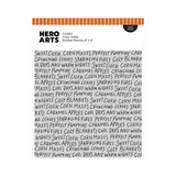 Hero Arts Cozy Season Cling Stamp Cozy Vibes (CG950)