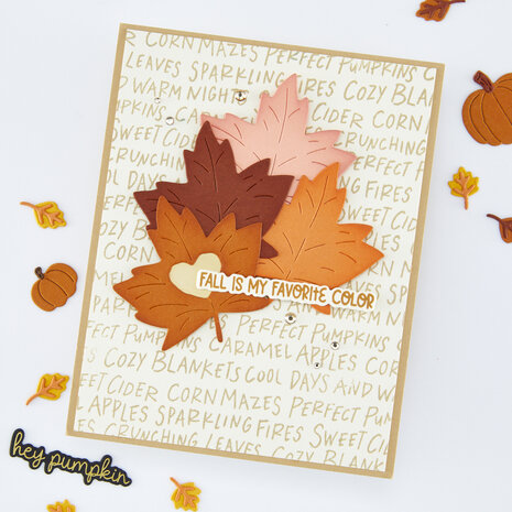 Hero Arts Cozy Season Cling Stamp Cozy Vibes (CG950) Hero Arts Cozy Season Cling Stamp Cozy Vibes (CG950)