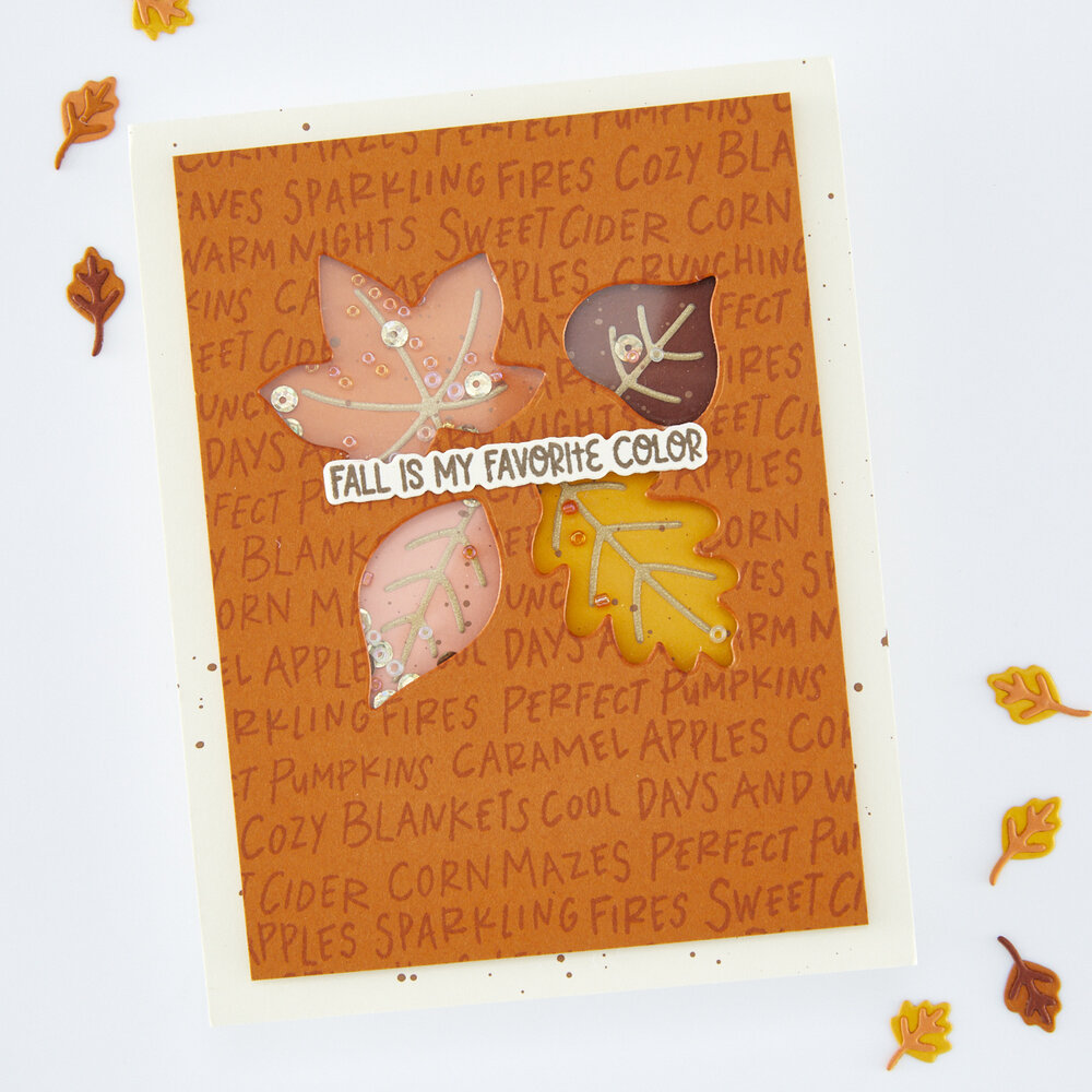 Hero Arts Cozy Season Cling Stamp Cozy Vibes (CG950) Hero Arts Cozy Season Cling Stamp Cozy Vibes (CG950)