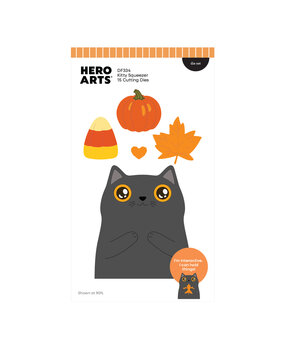 Hero Arts Cozy Season Die Set Kitty Squeezer (DF334) Hero Arts Cozy Season Die Set Kitty Squeezer (DF334)