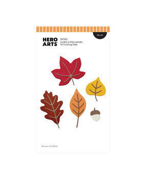 Hero Arts Cozy Season Die Set Lovely Little Leaves (DF333) Hero Arts Cozy Season Die Set Lovely Little Leaves (DF333)