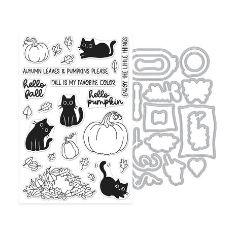 Hero Arts Cozy Season Stamp & Cut Hide and Peek (DC377) Hero Arts Cozy Season Stamp & Cut Hide and Peek (DC377)