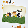 Hero Arts Cozy Season Stamp & Cut Hide and Peek (DC377) Hero Arts Cozy Season Stamp & Cut Hide and Peek (DC377)