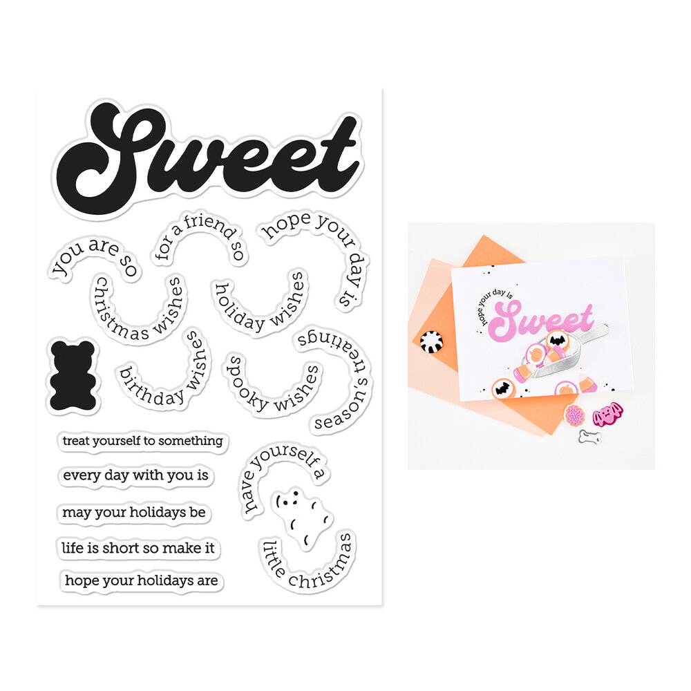 Hero Arts Beary Sweet Holiday Stamp Set Sweet Wishes by Carly Tee (CM879) Hero Arts Beary Sweet Holiday Stamp Set Sweet Wishes by Carly Tee (CM879)
