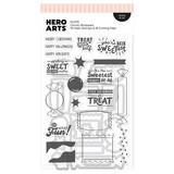 Hero Arts Beary Sweet Holiday Stamp & Cut Candy Wrappers by Carly Tee (DC375)