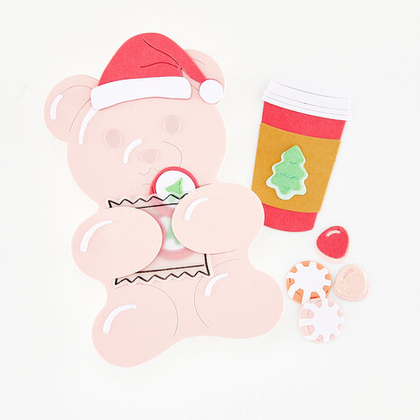Hero Arts Beary Sweet Holiday Die Set Bear Hugs Holiday Accessories by Carly Tee (DF331) Hero Arts Beary Sweet Holiday Die Set Bear Hugs Holiday Accessories by Carly Tee (DF331)