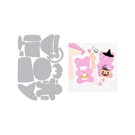 Hero Arts Beary Sweet Holiday Die Set Bear Hugs Holiday Accessories by Carly Tee (DF331) Hero Arts Beary Sweet Holiday Die Set Bear Hugs Holiday Accessories by Carly Tee (DF331)