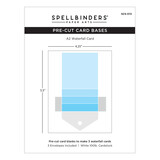 Spellbinders Kinetic Card Bases Waterfall Kinetic Card Blanks (SCS-372)