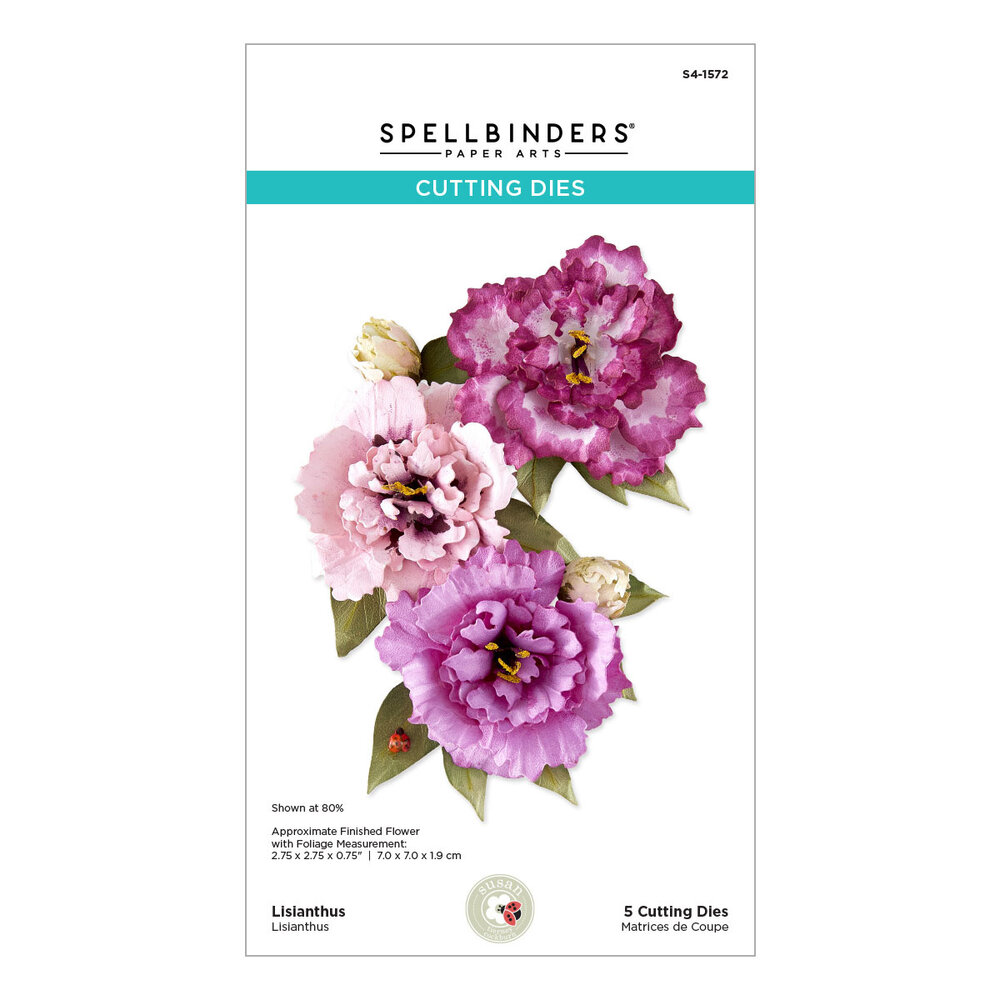 Spellbinders The Cottage Garden Etched Dies Lisianthus by Susan Tierney-Cockburn (S4-1572) Spellbinders The Cottage Garden Etched Dies Lisianthus by Susan Tierney-Cockburn (S4-1572)