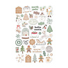 Spellbinders Sleigh Bells Ring Puffy Stickers by Rosie's Studio (169426) Spellbinders Sleigh Bells Ring Puffy Stickers by Rosie's Studio (169426)