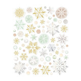 Spellbinders Sleigh Bells Ring Glisten Stickers by Rosie's Studio (169428)